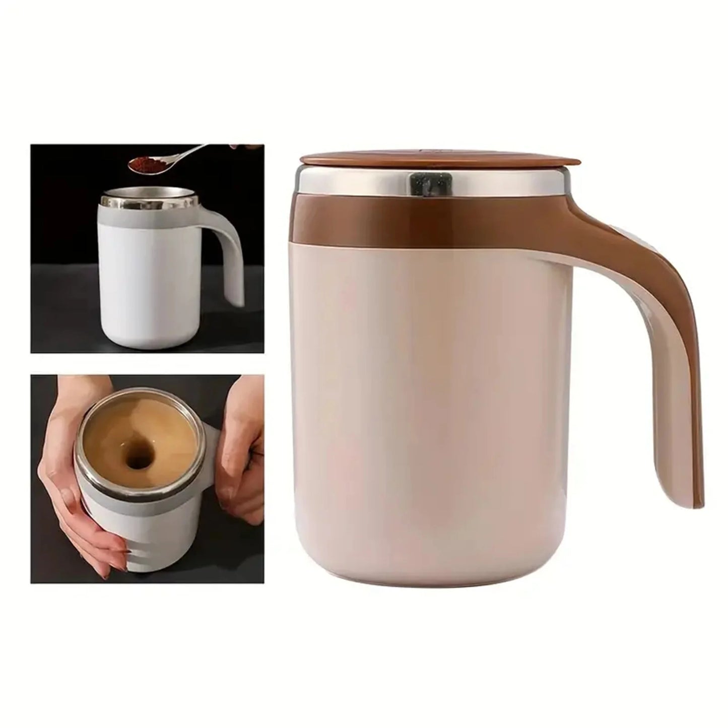 Automatic Stirring Magnetic Cup Charging Coffee Electric Lazy Milkshake Rotary Mixer Intelligent Stirring Thermos