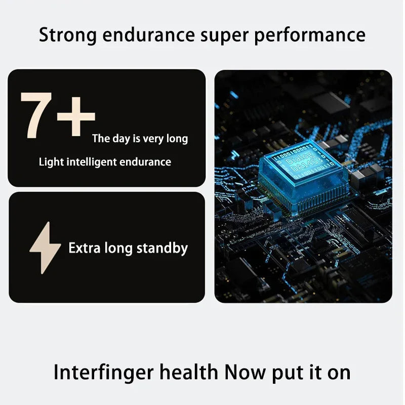 Xiaomi Smart Ring Men Women Bluetooth Health Monitoring Blood Oxygen Sleep Heart Rate Waterproof IP68&5ATM Multi-Sport Modes New